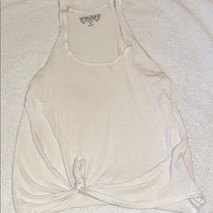 Miss White Relaxed Tank